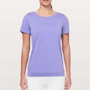 Lululemon Swiftly Tech Short Sleeve Relaxed Fit Purple 8